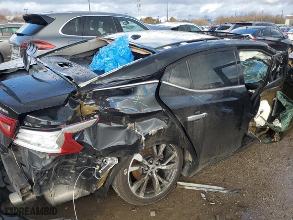 2016 Nissan Maxima 3.5 Platinum with VIN 1N4AA6AP2GC903314, listed as a Copart auction lot 80302074 with 0 mi miles and Salvage Title. Bid and sale history available at carsss.com. Image 10.