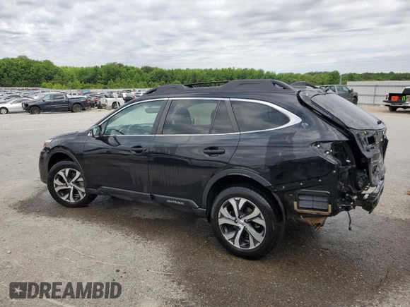 2021 Subaru Outback Limited with VIN 4S4BTANC9M3129444, listed as a Copart auction lot 58320625 with 78,984 mi miles and Salvage title. Bid and sale history available at DreamBid. Image 2.