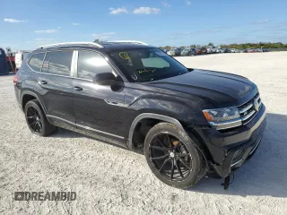 2018 Volkswagen Atlas SE z VIN 1V2FR2CA9JC574806, wystawiony jako Copart lot #80307314 z przebiegiem 65 282 mil mil oraz Szkoda całkowita • Salvage title. Historia ofert i sprzedaży dostępna na DreamBid. Obrazek 4.