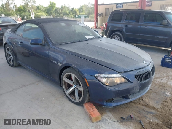 2010 BMW 6 Series 650i z VIN WBAEB5C53AC225241, wystawiony jako IAAI lot #42320308 z przebiegiem 216 151 mil mil oraz . Historia ofert i sprzedaży dostępna na DreamBid. Obrazek 1.