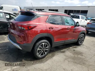 2025 Chevrolet TrailBlazer LT with VIN KL79MPSL6SB180438, listed as a Copart auction lot 54500075 with 1,608 mi miles and Clean Title. Bid and sale history available at DreamBid. Image 3.