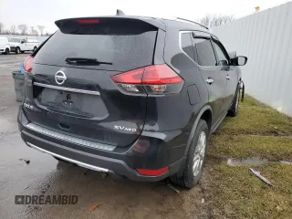 2017 Nissan Rogue SV with VIN KNMAT2MV0HP596338, listed as a Copart auction lot 84952954 with 183,617 mi miles and Non Repairable. Bid and sale history available at carsss.com. Image 3.