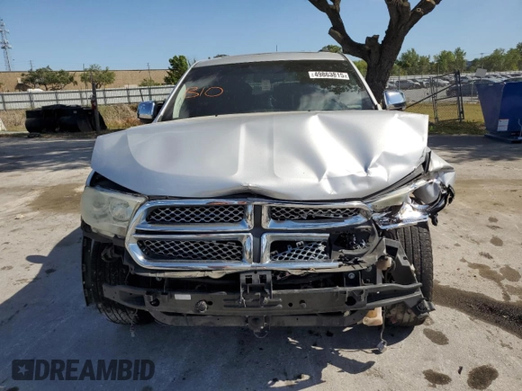 2011 Dodge Durango Citadel z VIN 1D4SD5GT1BC692476, wystawiony jako Copart lot #49863815 z przebiegiem 187 910 mil mil oraz Szkoda całkowita • Salvage title. Historia ofert i sprzedaży dostępna na DreamBid. Obrazek 5.