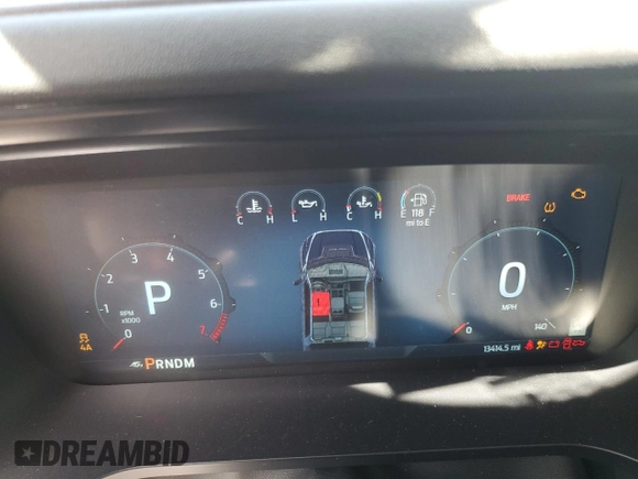 2024 Ford F-150 Raptor with VIN 1FTFW1RG3RFA46852, listed as a Copart auction lot 50419305 with 13,414 mi miles and Salvage Title. Bid and sale history available at DreamBid. Image 9.
