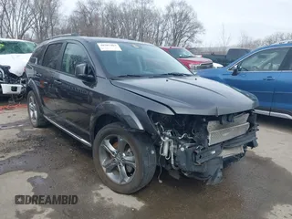 2017 Dodge Journey Crossroad Plus with VIN 3C4PDCGG6HT544668, listed as a IAAI auction lot 40387483 with 61,712 mi miles and . Bid and sale history available at DreamBid. Image 1.