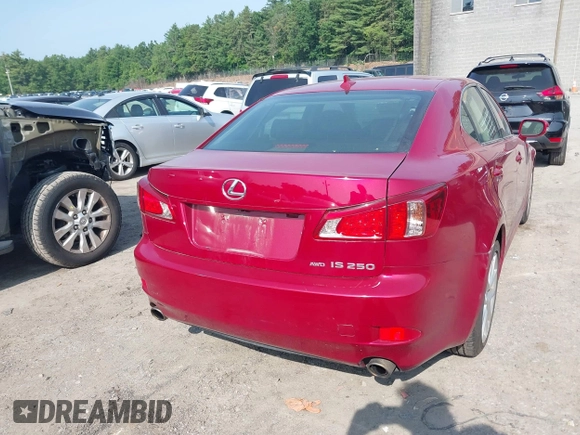 2013 Lexus IS 250 with VIN JTHCF5C28D5063750, listed as a IAAI auction lot 42464900 with 154,835 mi miles and . Bid and sale history available at DreamBid. Image 16.