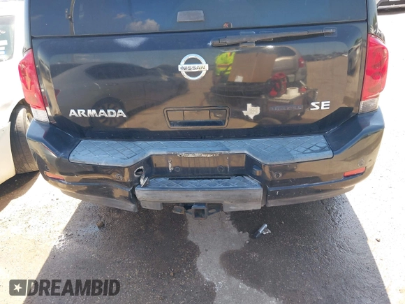 2009 Nissan Armada SE z VIN 5N1BA08D69N608372, wystawiony jako IAAI lot #42245437 z przebiegiem 232 791 mil mil oraz . Historia ofert i sprzedaży dostępna na DreamBid. Obrazek 13.