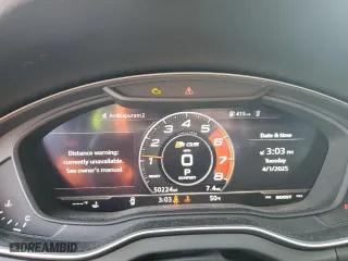 2019 Audi SQ5 Prestige with VIN WA1C4AFY1K2096680, listed as a Copart auction lot 51152345 with 50,224 mi miles and Salvage Title. Bid and sale history available at carsss.com. Image 9.