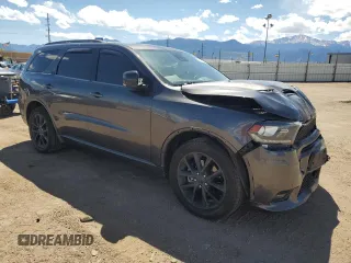 2018 Dodge Durango R/T with VIN 1C4SDJCT9JC497672, listed as a Copart auction lot 54862965 with 77,461 mi miles and Salvage title. Bid and sale history available at DreamBid. Image 4.