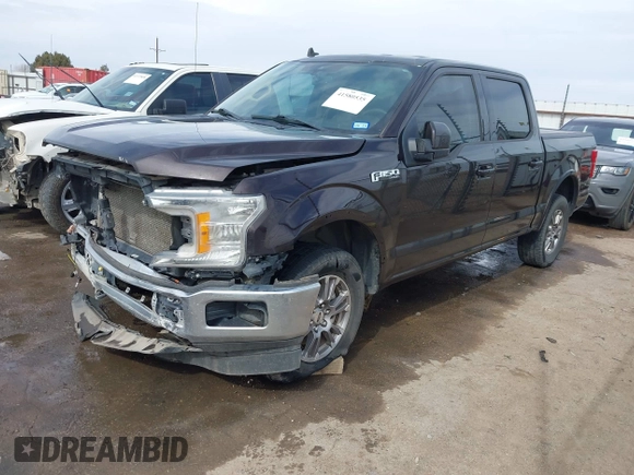 2020 Ford F-150 XL with VIN 1FTEW1E50LKD26971, listed as a IAAI auction lot 41580535 with 109,641 mi miles. Bid and sale history available at carsss.com. Image 2.