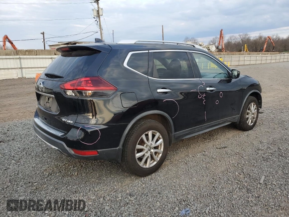 2018 Nissan Rogue SV with VIN KNMAT2MV8JP613487, listed as a Copart auction lot 48536115 with 30,580 mi miles and Salvage Title. Bid and sale history available at carsss.com. Image 3.