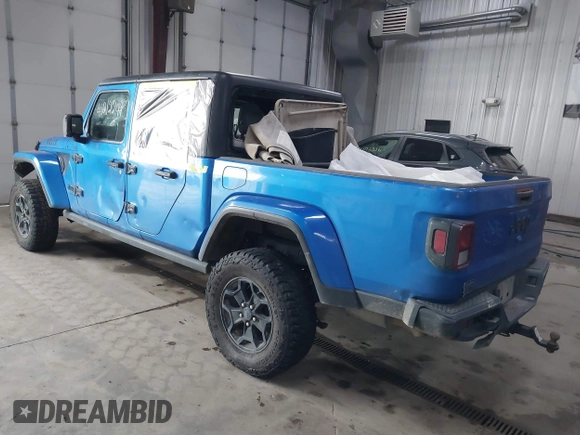 2021 Jeep Gladiator Willys with VIN 1C6HJTAG9ML535479, listed as a IAAI auction lot 41212241 with 81,044 mi miles and . Bid and sale history available at DreamBid. Image 3.