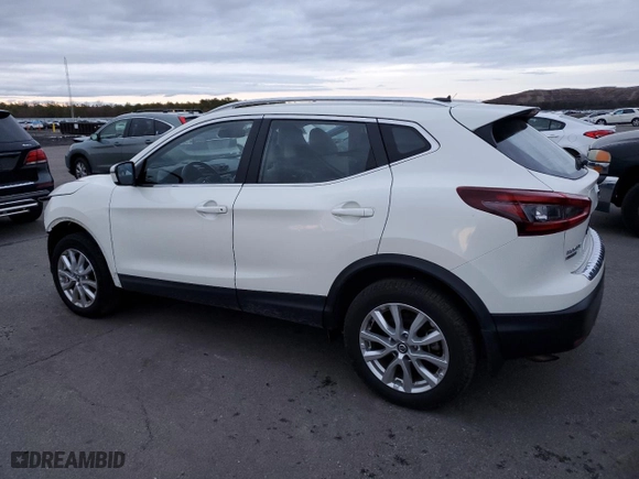2021 Nissan Rogue Sport SV with VIN JN1BJ1BW0MW449858, listed as a Copart auction lot 85704844 with 38,505 mi miles and Salvage Title. Bid and sale history available at carsss.com. Image 2.