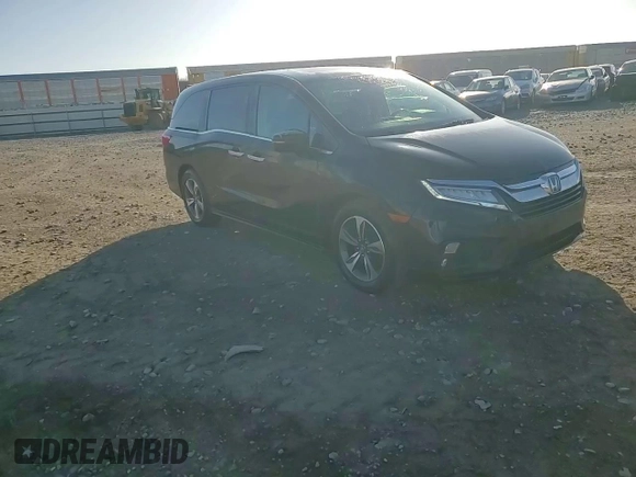 2018 Honda Odyssey Touring with VIN 5FNRL6H85JB049466, listed as a Copart auction lot 49882725 with 78,639 mi miles and Salvage Title. Bid and sale history available at carsss.com. Image 11.