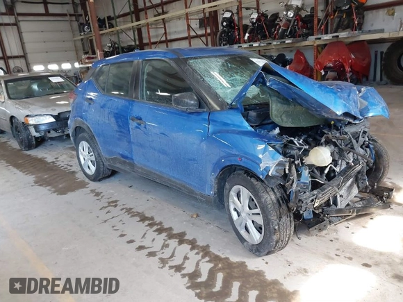 2021 Nissan Kicks S with VIN 3N1CP5BV9ML530901, listed as a IAAI auction lot 41672232 with Not Provided miles and . Bid and sale history available at carsss.com. Image 1.