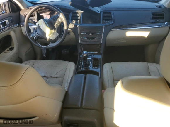 2014 Lincoln MKS with VIN 1LNHL9DK2EG601558, listed as a Copart auction lot 86549384 with 0 mi miles and Salvage Title. Bid and sale history available at carsss.com. Image 8.