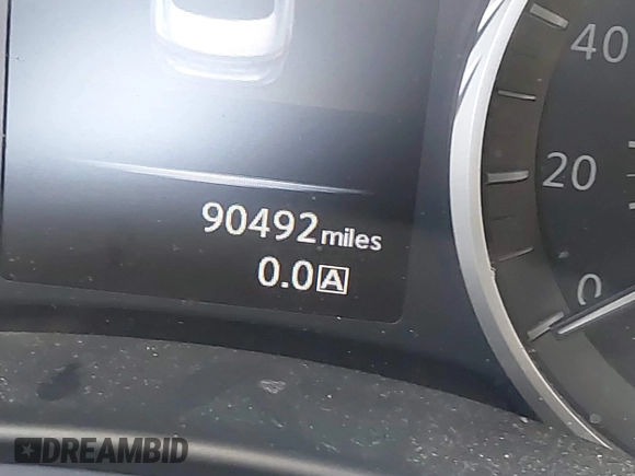 2018 Infiniti Q50 Luxe with VIN JN1EV7AP2JM352392, listed as a IAAI auction lot 41996631 with 90,492 mi miles and . Bid and sale history available at carsss.com. Image 14.