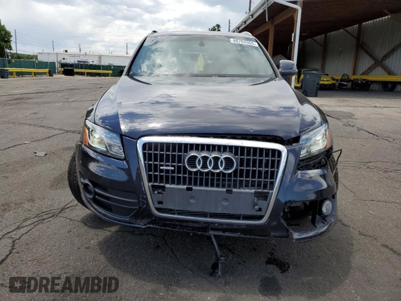 2012 Audi Q5 Premium Plus with VIN WA1LFAFP9CA112682, listed as a Copart auction lot 60702555 with 119,214 mi miles and Salvage title. Bid and sale history available at DreamBid. Image 5.
