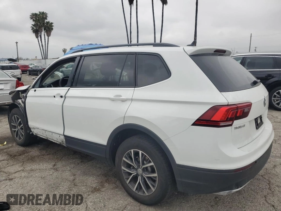 2021 Volkswagen Tiguan S с VIN 3VV1B7AX8MM020259, выставлен на аукционе Copart как лот 55444955 с пробегом 55 052 миль миль и Списание • Salvage title. История ставок и продаж доступна на DreamBid. Изображение 2.