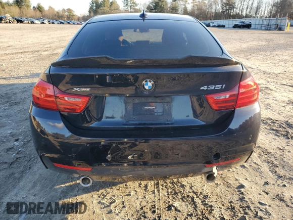 2016 BMW 4 Series 435i xDrive z VIN WBA4B3C54GG528014, wystawiony jako Copart lot #85022804 z przebiegiem 106 806 mil mil oraz Szkoda całkowita • Salvage title. Historia ofert i sprzedaży dostępna na DreamBid. Obrazek 6.