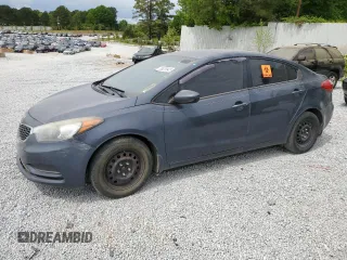 2016 Kia Forte LX with VIN KNAFK4A61G5487556, listed as a Copart auction lot 53928845 with 166,329 mi miles and Clean Title. Bid and sale history available at carsss.com. Image 1.