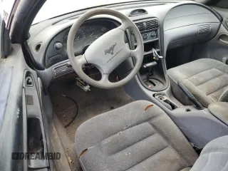 1995 Ford Mustang with VIN 1FALP4045SF145706, listed as a Copart auction lot 69829614 with 164,460 mi miles and Salvage Title. Bid and sale history available at carsss.com. Image 8.