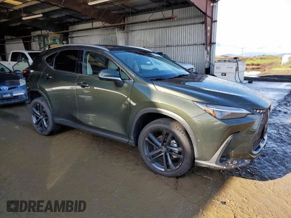 2025 Lexus NX with VIN JTJHKCFZ1S2054089, listed as a Copart auction lot 48817795 with 8,857 mi miles and Salvage Title. Bid and sale history available at carsss.com. Image 4.