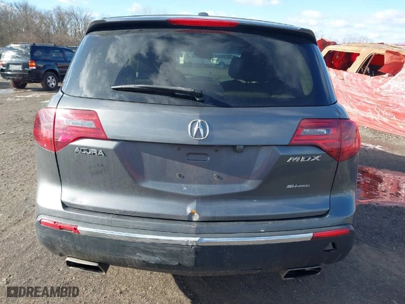 2012 Acura MDX with VIN 2HNYD2H23CH542440, listed as a IAAI auction lot 41595232 with 227414 miles. Bid and sale history available at carsss.com. Image 16.
