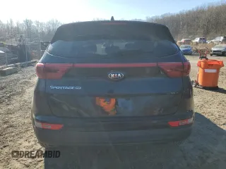 2019 Kia Sportage LX with VIN KNDPM3AC4K7501934, listed as a Copart auction lot 50780625 with 91,720 mi miles and Salvage Title. Bid and sale history available at carsss.com. Image 6.