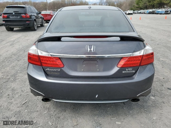 2014 Honda Accord Sedan EX-L with VIN 1HGCR3F89EA020686, listed as a Copart auction lot 50603645 with 100,087 mi miles and Salvage Title. Bid and sale history available at carsss.com. Image 6.