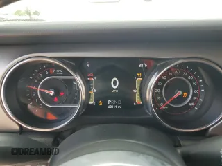 2020 Jeep Wrangler Unlimited Rubicon with VIN 1C4HJXFG3LW184249, listed as a Copart auction lot 56423665 with 63,111 mi miles and Salvage title. Bid and sale history available at DreamBid. Image 9.