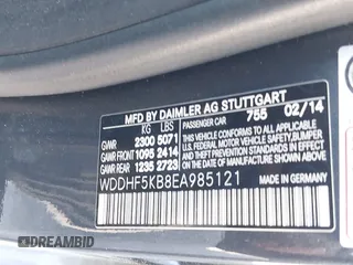 2014 Mercedes-Benz E 350 Sport with VIN WDDHF5KB8EA985121, listed as a IAAI auction lot 42124448 with 96,412 mi miles and . Bid and sale history available at DreamBid. Image 9.