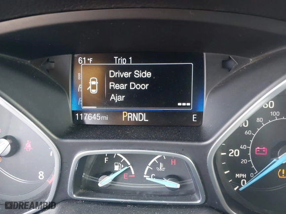 2016 Ford Focus SE with VIN 1FADP3K24GL254645, listed as a IAAI auction lot 41725276 with 117,645 mi miles. Bid and sale history available at carsss.com. Image 15.