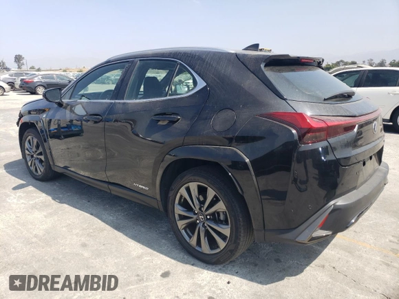 2022 Lexus UX 250h F Sport with VIN JTHE9JBH7N2059948, listed as a Copart auction lot 68671394 with 84,729 mi miles and Salvage Title. Bid and sale history available at DreamBid. Image 2.