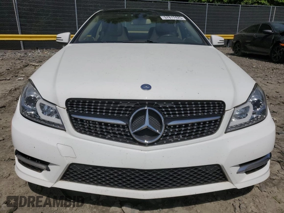 2013 Mercedes-Benz C 250 with VIN WDDGJ4HB7DF980649, listed as a Copart auction lot 57817425 with 109,210 mi miles and Salvage title. Bid and sale history available at DreamBid. Image 5.