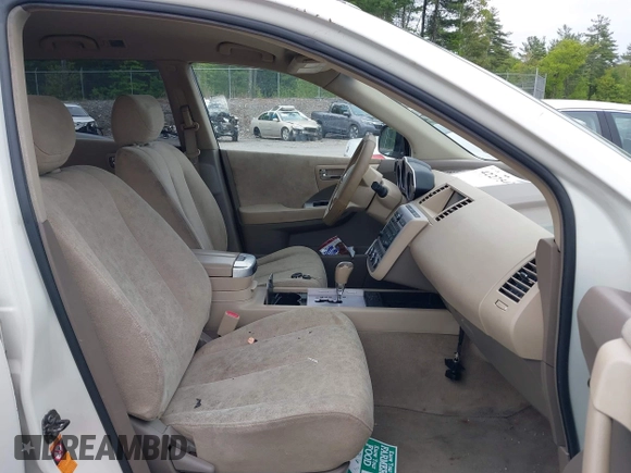 2006 Nissan Murano SL z VIN JN8AZ08W16W530815, wystawiony jako IAAI lot #42275429 z przebiegiem 134 000 mil mil oraz . Historia ofert i sprzedaży dostępna na DreamBid. Obrazek 5.