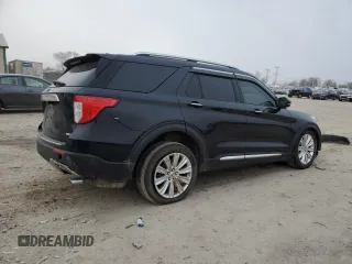 2020 Ford Explorer Limited с VIN 1FMSK8FH8LGC00355, выставлен на аукционе Copart как лот 45895555 с пробегом 70 717 миль миль и Списание • Salvage title. История ставок и продаж доступна на DreamBid. Изображение 3.