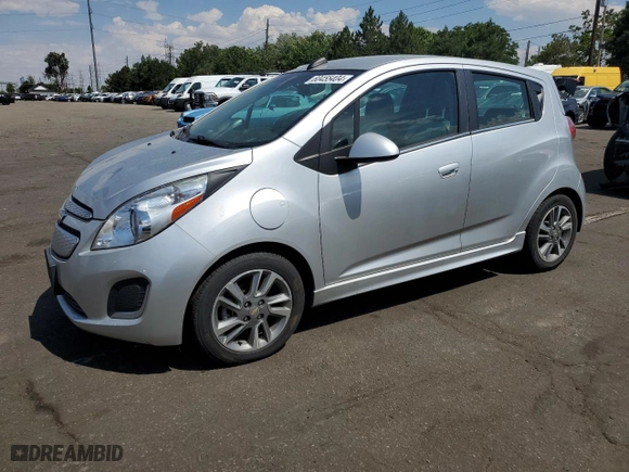 2015 Chevrolet Spark EV LT with VIN KL8CK6S0XFC752943, listed as a Copart auction lot 60455404 with 59,112 mi miles and Salvage Title. Bid and sale history available at carsss.com. Image 1.