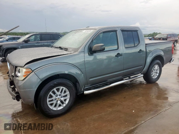 2016 Nissan Frontier SV with VIN 1N6AD0ER7GN766060, listed as a Copart auction lot 54343535 with 121,820 mi miles and Salvage title. Bid and sale history available at DreamBid. Image 1.