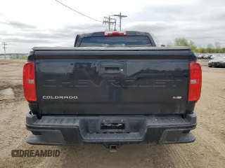2021 Chevrolet Colorado 4WD Work Truck with VIN 1GCGTBEN4M1107560, listed as a Copart auction lot 55130855 with 65,567 mi miles and Non repairable. Bid and sale history available at DreamBid. Image 6.