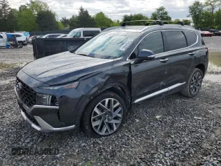 2021 Hyundai Santa Fe Calligraphy z VIN 5NMS5DAL7MH371138, wystawiony jako Copart lot #55554485 z przebiegiem 48 645 mil mil oraz Szkoda całkowita • Salvage title. Historia ofert i sprzedaży dostępna na DreamBid. Obrazek 1.