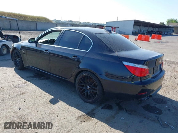 2008 BMW 5 Series 528i with VIN WBANU53548CT16166, listed as a IAAI auction lot 42141558 with Not Provided miles and . Bid and sale history available at carsss.com. Image 3.
