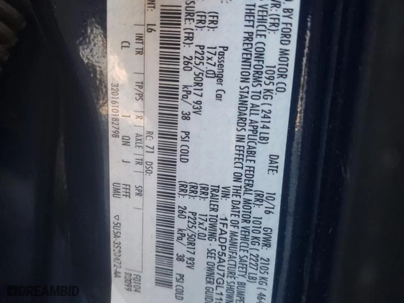 2016 Ford C-Max Hybrid SE with VIN 1FADP5AU7GL119464, listed as a Copart auction lot 41902295 with 141,205 mi miles and Salvage Title. Bid and sale history available at carsss.com. Image 14.