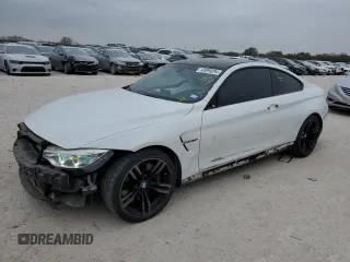 2015 BMW M4 with VIN WBS3R9C50FK335358, listed as a Copart auction lot 45099294 with 48,992 mi miles. Bid and sale history available at carsss.com. Image 1.