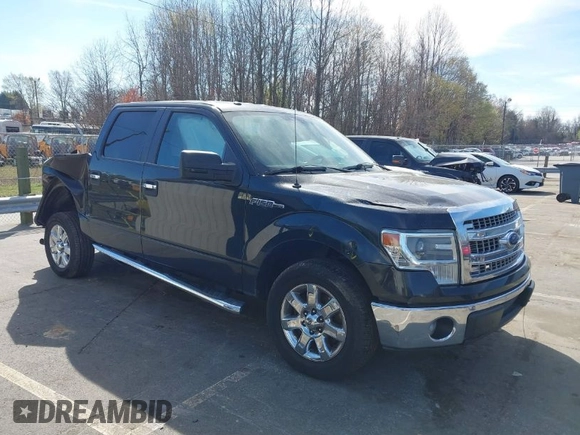 2014 Ford F-150 XL with VIN 1FTFW1CF6EFB56157, listed as a IAAI auction lot 41823200 with 167,937 mi miles. Bid and sale history available at carsss.com. Image 1.