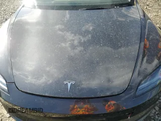 2025 Tesla Model 3 Long Range with VIN 5YJ3E1EA1SF904045, listed as a Copart auction lot 55382675 with 6,270 mi miles and Salvage title. Bid and sale history available at DreamBid. Image 11.
