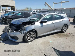 2017 Honda Civic LX z VIN 19XFC2F58HE047442, wystawiony jako Copart lot #53262385 z przebiegiem 155 773 mil mil oraz Szkoda całkowita • Salvage title. Historia ofert i sprzedaży dostępna na DreamBid. Obrazek 1.