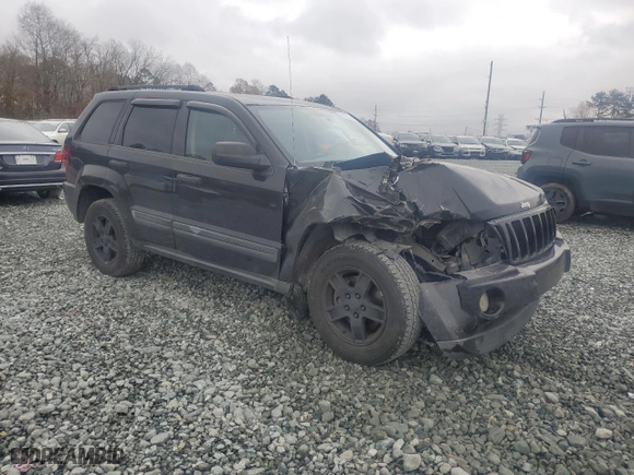 2005 Jeep Grand Cherokee Laredo with VIN 1J4GS48N35C505126, listed as a Copart auction lot 81670794 with 224,096 mi miles and Salvage Title. Bid and sale history available at carsss.com. Image 4.