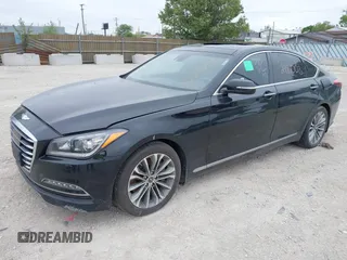 2017 Genesis G80 3.8L with VIN KMHGN4JEXHU210171, listed as a IAAI auction lot 42286383 with 94,240 mi miles and . Bid and sale history available at DreamBid. Image 17.