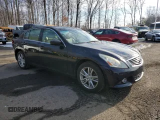 2012 Infiniti G25 Sedan x with VIN JN1DV6AR9CM860997, listed as a Copart auction lot 46441225 with 148,173 mi miles and Salvage Title. Bid and sale history available at carsss.com. Image 4.
